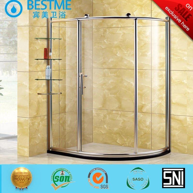 Aluminium material with 8 mm Tempered Glass Shower Box (BM-B8802)