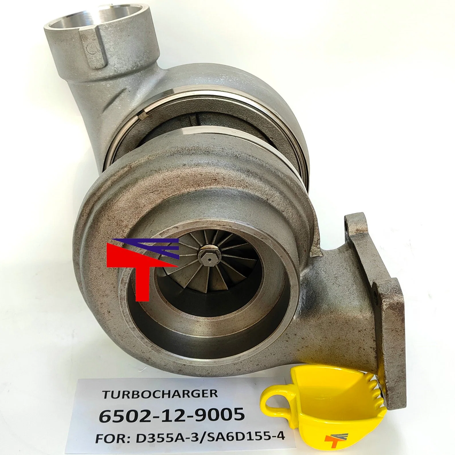 Excavator Construction Machinery Parts 6502-12-9005 for SA6d155-4A Engine Turbocharger