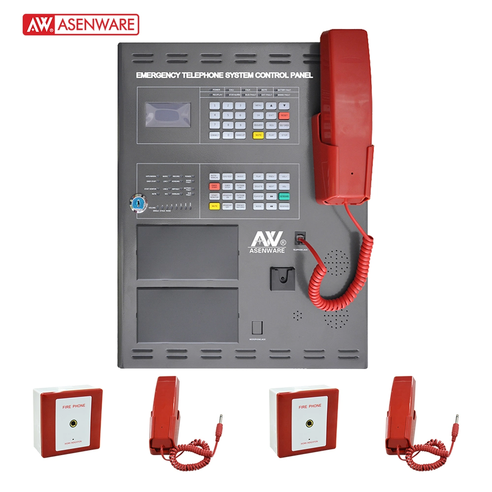 Addressable Fire Alarm Telephone Panel with Max 99 Extensions