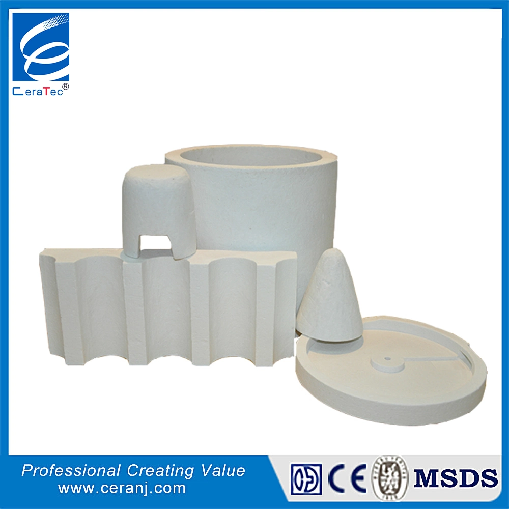 Ceramic Fiber Vacuum Formed Shape with Resistive Wire