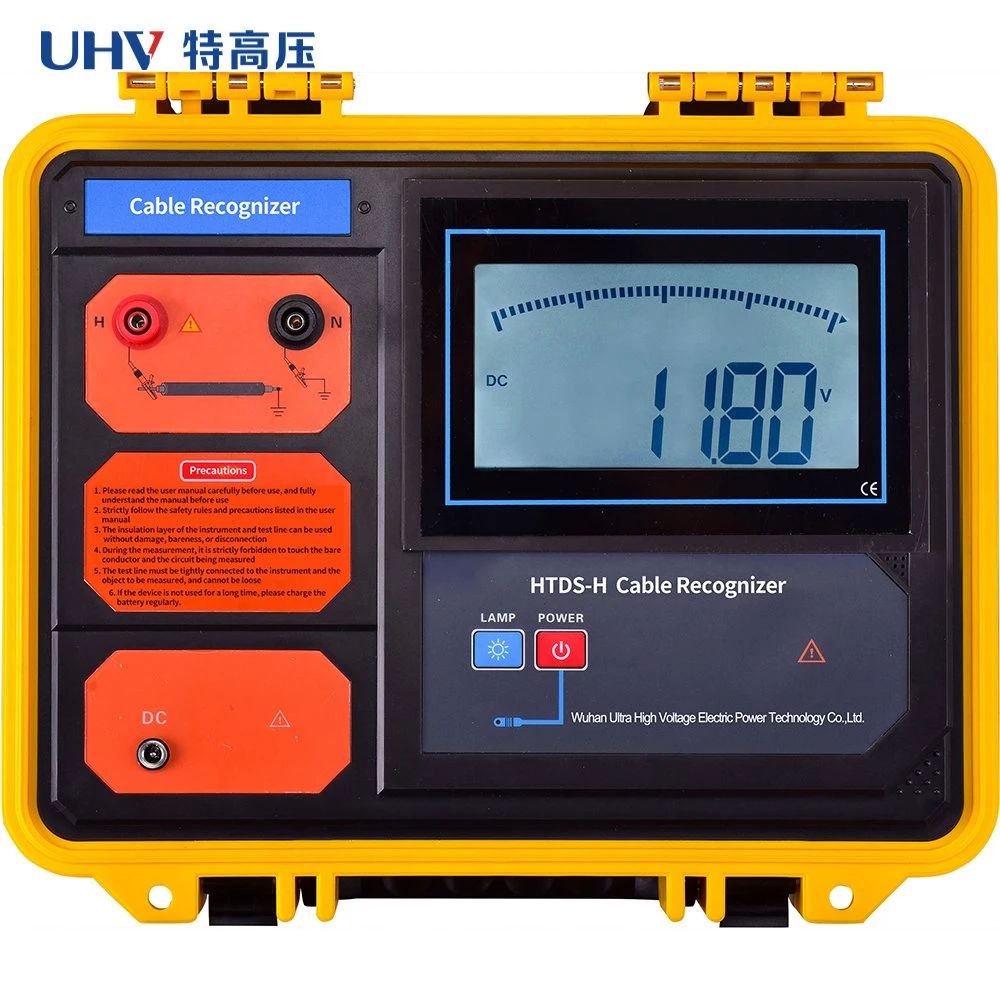 Htds-H Live Power Cable Identifier Digital Cable Identification Instrument