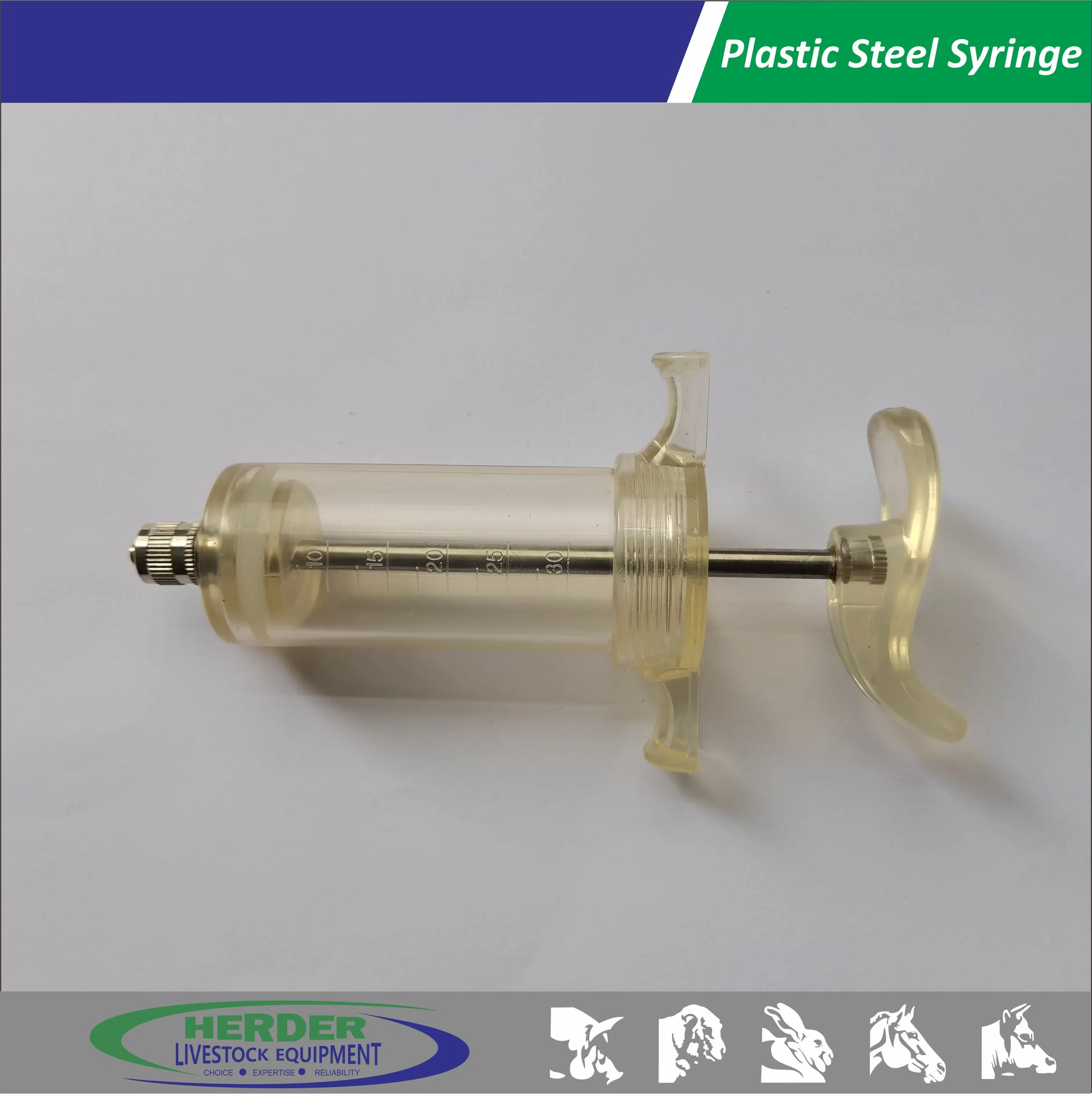 Livestock Animal Veterinary Syringe Vaccine Syringe Medical Injector