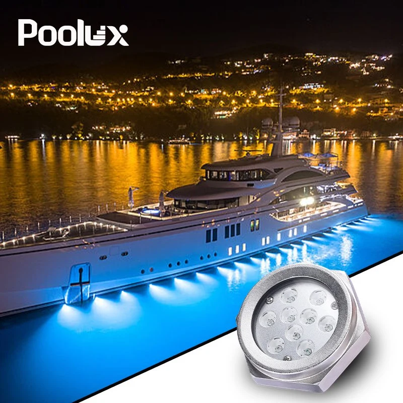 316 Stainless Steel 27watt IP68 Navigation Marine Light