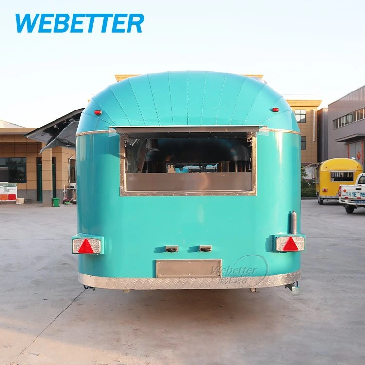 Weetter Airstream Foodtruck مخبز الآيس كريم شاحنة القهوة شاحنة تنقل الطعام عربات ومقطورات طعام