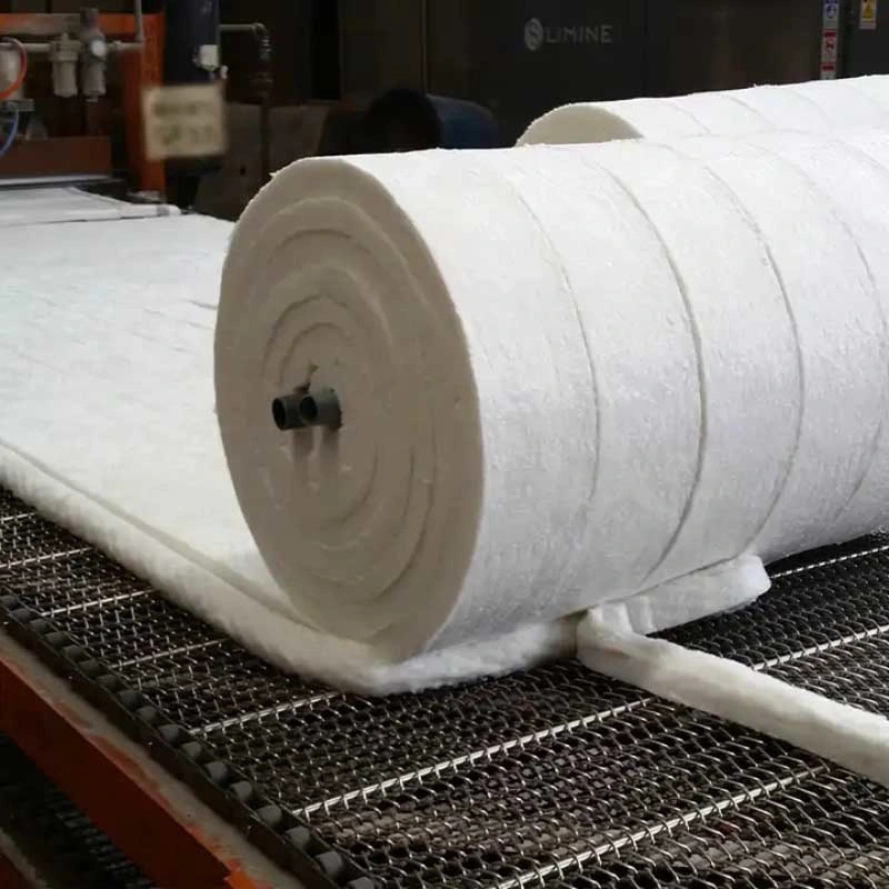 Hot Sale Refractory High Temperature Ceramic Fiber Blanket China Suppliers Ceramic Fibre Blanket Building Material