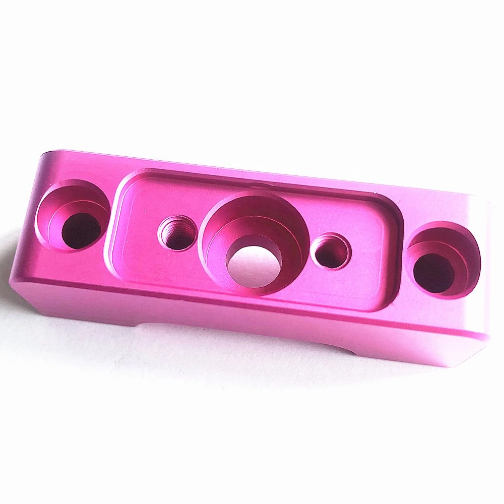 Pièces de haute précision OEM CNC Chrome Sablage Traitement couleur Oxydation Anodique