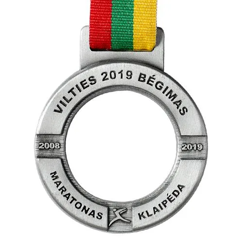 Laufen Schwimmen Nickel versilbert Custom Logo 3D Marathon Laufen Rechtschreibung Bee Abu Dhabi Souvenir Geschenk Werbepreis Medaille Handwerk Turniermedaille