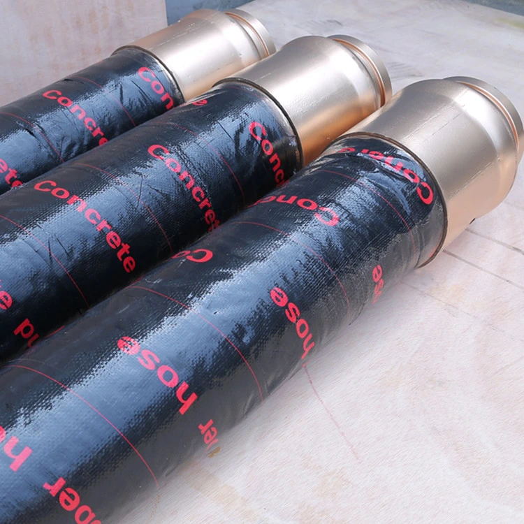 4 Layers Reliable Quality for Concrete Pump Rubber Hose Pipe