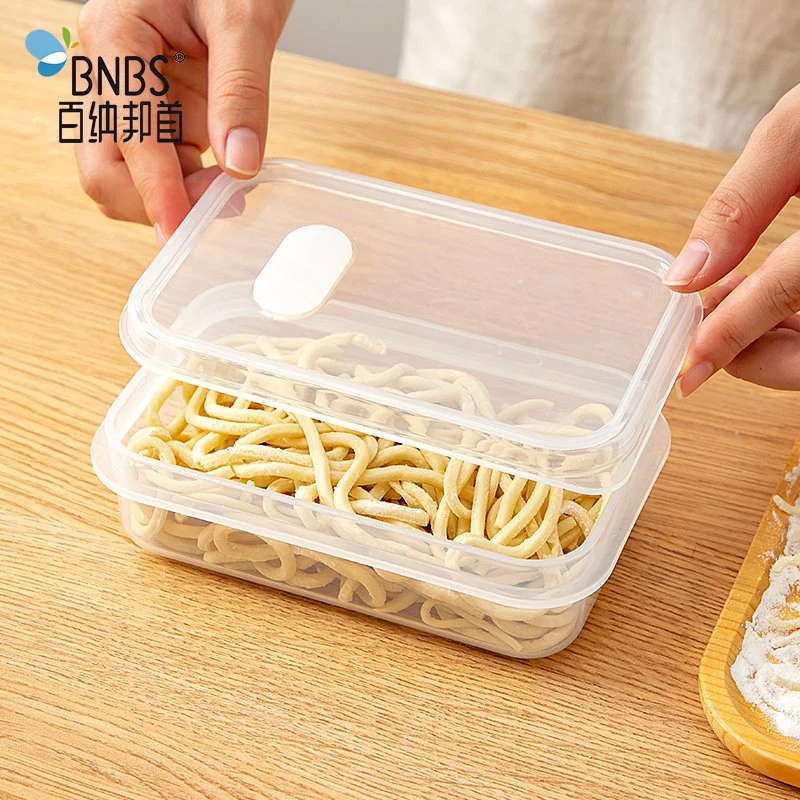 Contenedor de alimentos Noodles almacenamiento Caja de cocina Organizador Hogar Accesorios