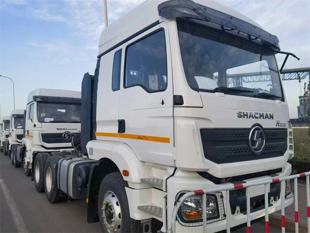 شاحنة سحب مقطورة الخدمة الشاقة Shacman 6X4 Head 10 Wheeler H3000 جرار شاحنات للنقل على عمليّة بيع