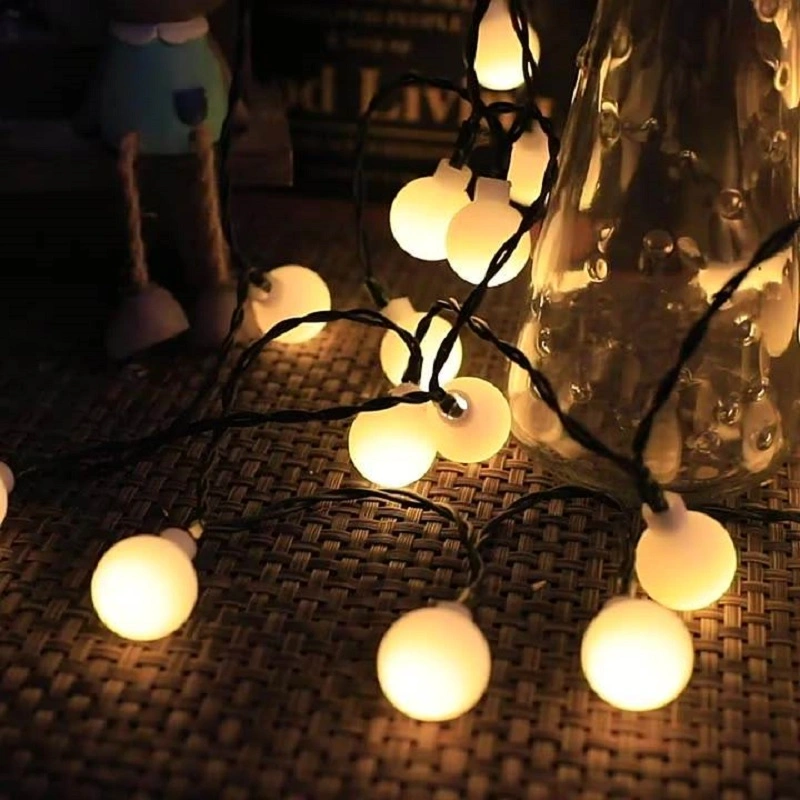 Decorations Ball LED Solar String Lights Outdoor Garden