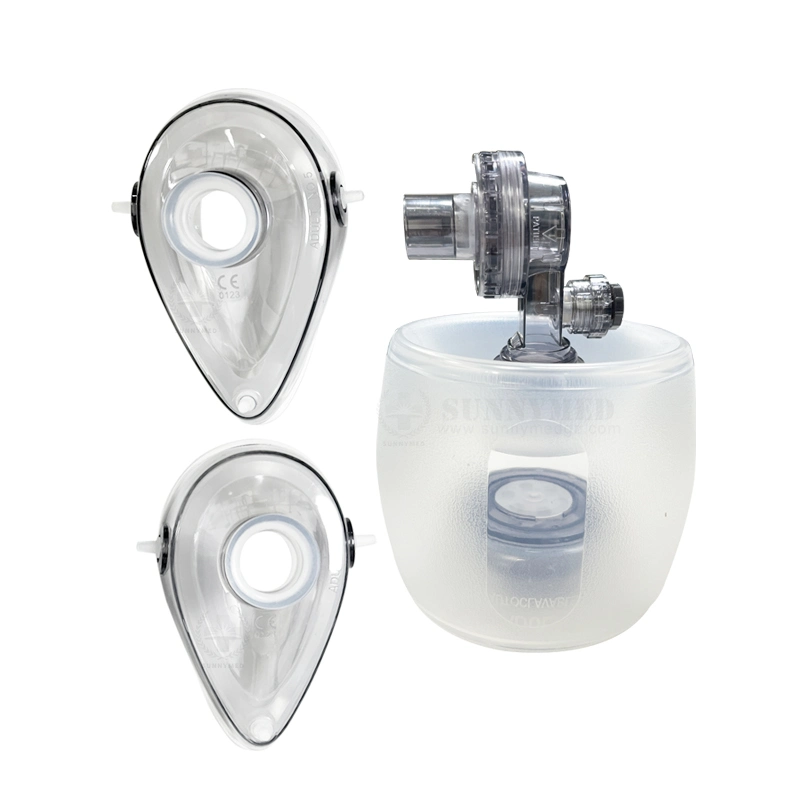 Sy-K001 Hospital Emergency Manual Respiratory Bag Respiratory Ball Silicon Manual Resuscitator