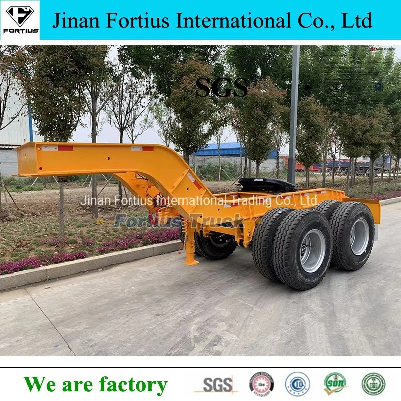 Multi Funtion Flat Bed Skeleton Bulk Cement Cargo Low Bed LPG Fuel Oil Tank Tipper Dumper Dump 60ton 75ton 100ton Full Semi Trailer