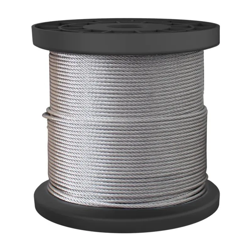 Stainless Steel Plastic-Covered Steel Wire Good Conditione