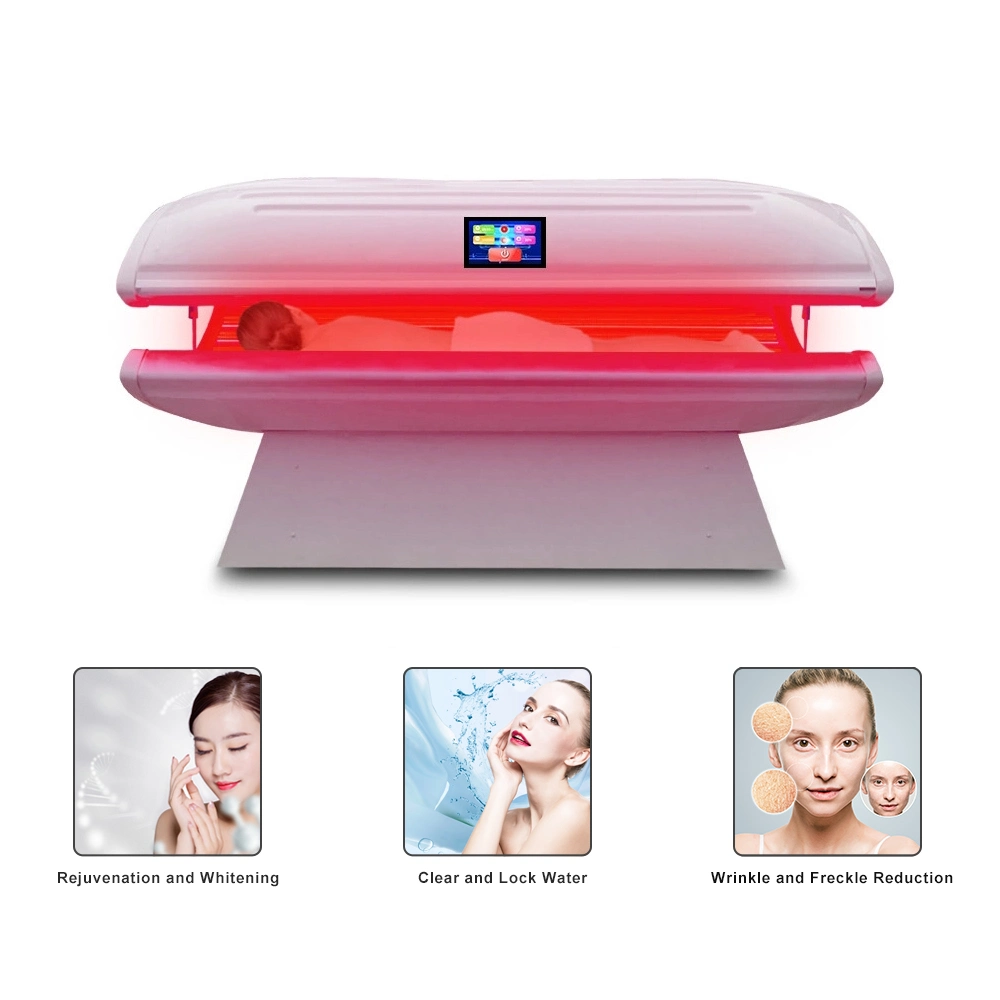 Salão de Beleza Anti-Aging Equipamento a perda de peso corporal total de tratamento máquina PDT colágeno fotodinâmica LED vermelho de terapia de luz Bed