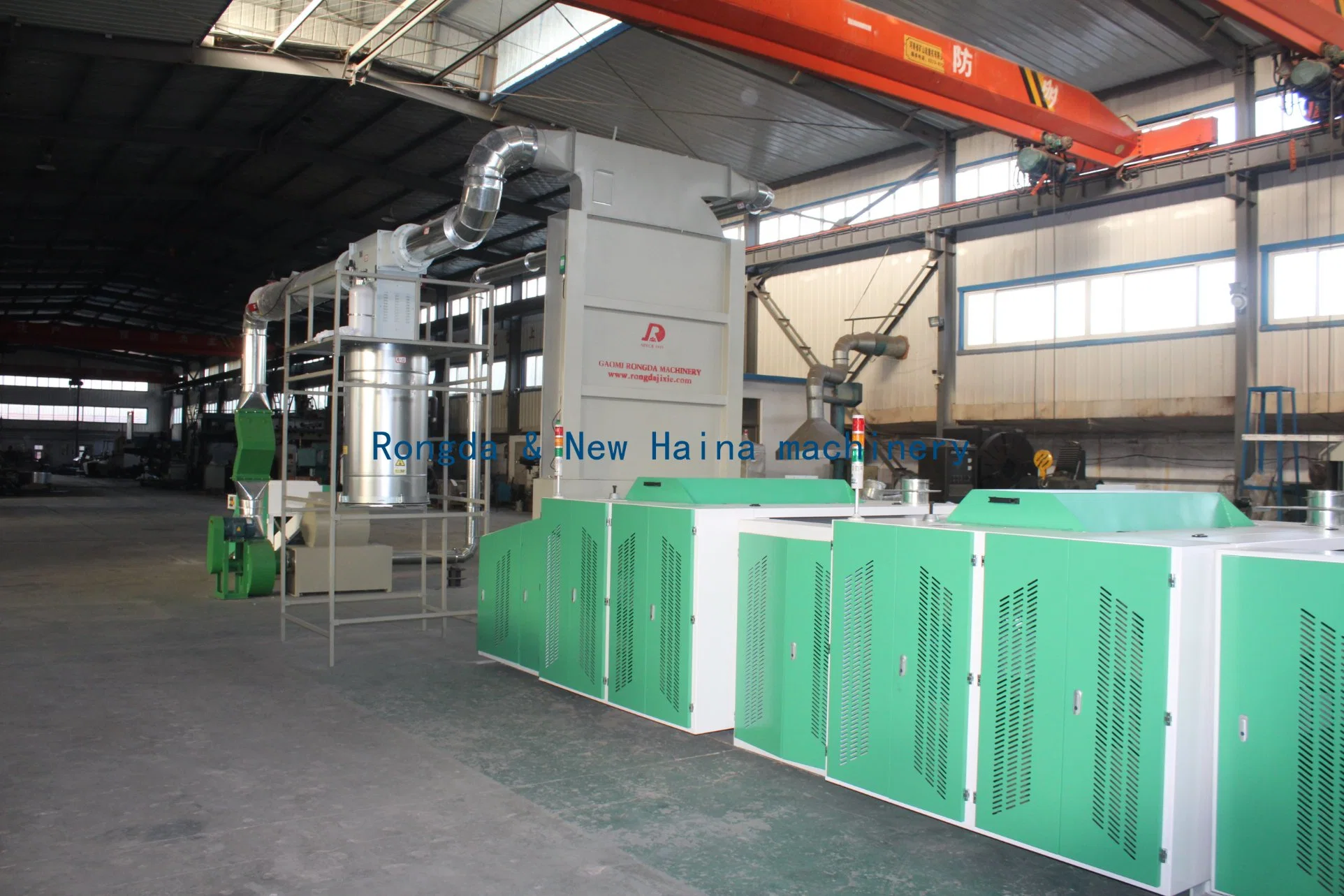 Cotton Waste Recycling Machine Opener Includes Seven Iron Rollers