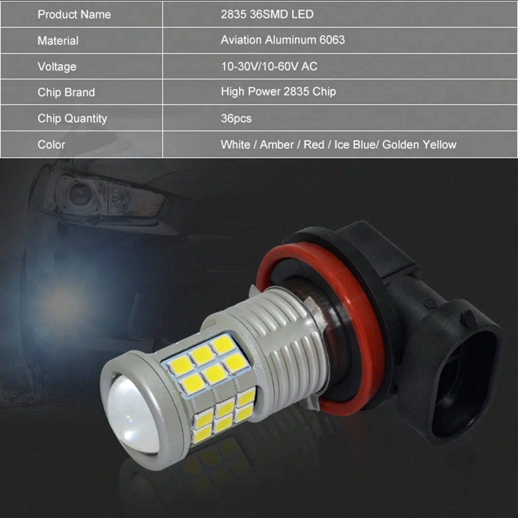 G-View V36 15W 12-18V Auto-Beleuchtungssysteme Auto LED H11 Nebelscheinwerfer