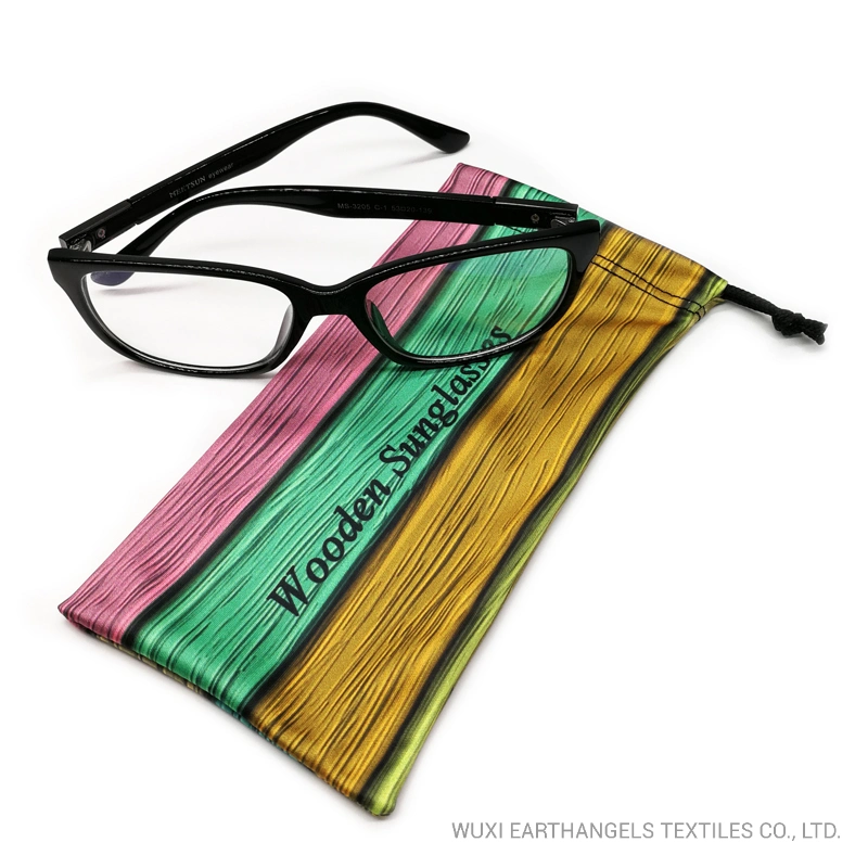 Cmyk Full Printed Microfiber Reading Eyeglasses Eyewear Sunglasses Packing Bag