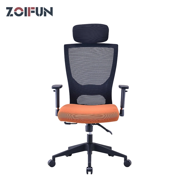 Malla completa con respaldo alto Silla ergonómica ajustable ergonómica Silla de oficina mobiliario de oficina