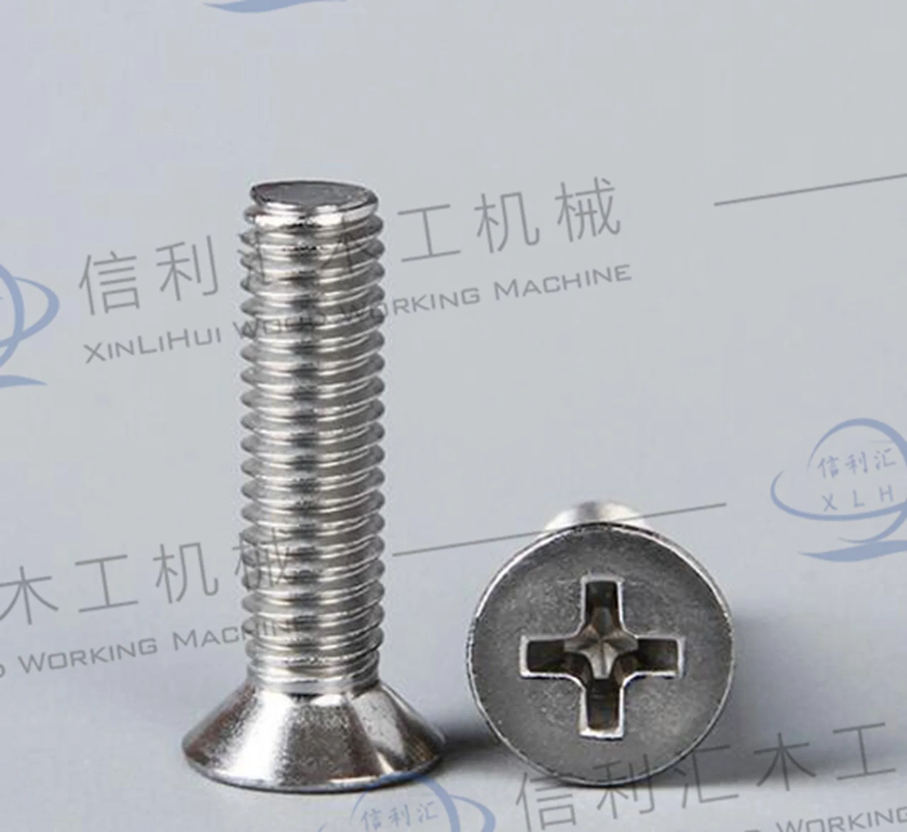 Factory Customized Stainless Thread Cross Flat Head Machine Screw for Fastener