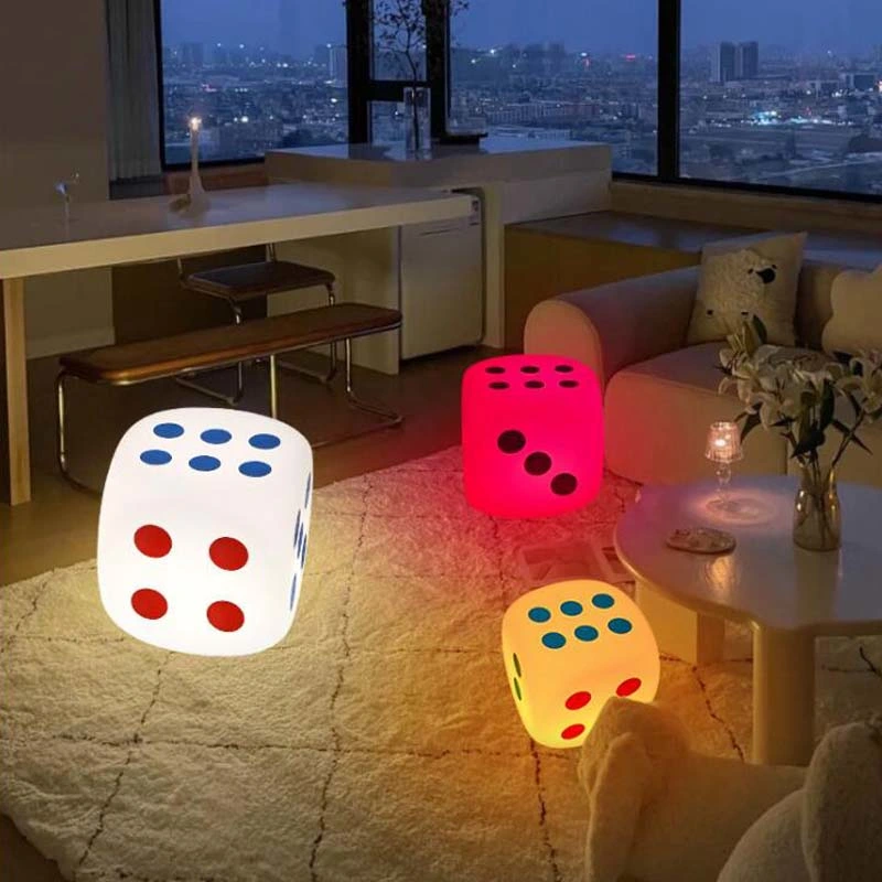 Modern Rattan Furniture RGB LED Beer Pong Table Set Nightclub Furniture Auction