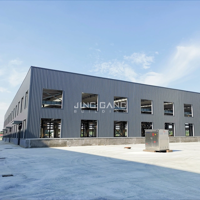 Light Industrial Steel Structure Prefabricated Warehouse Workshoo Building Project for Customization