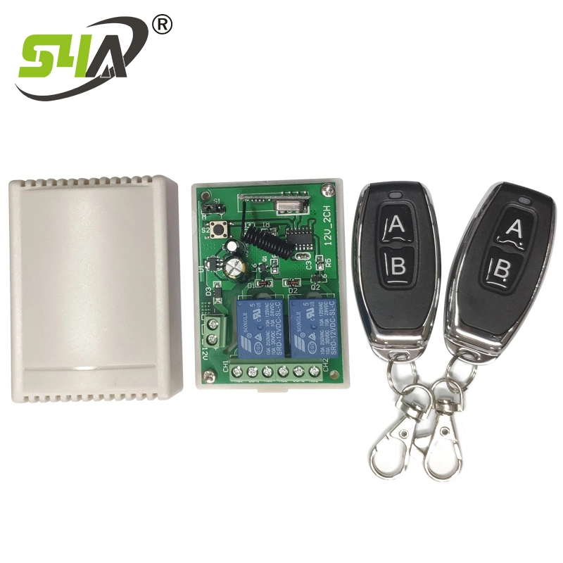 433MHz Two-Channel Wireless Remote Control Receiver OEM and ODM