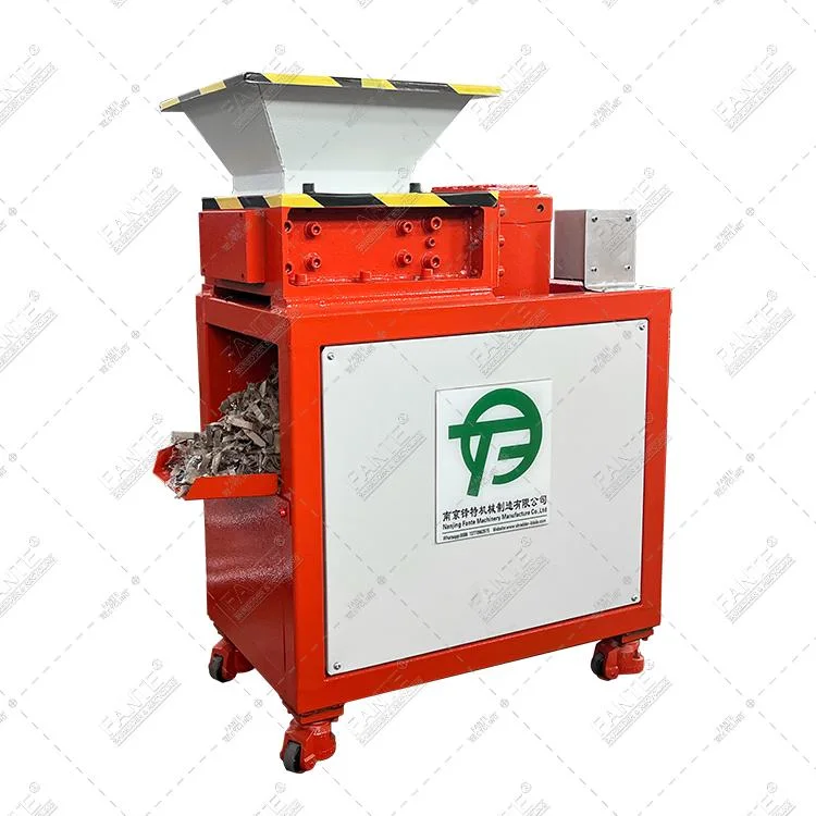 Small Scale Factory Promotion Shredder for Waste Rebar Plastic