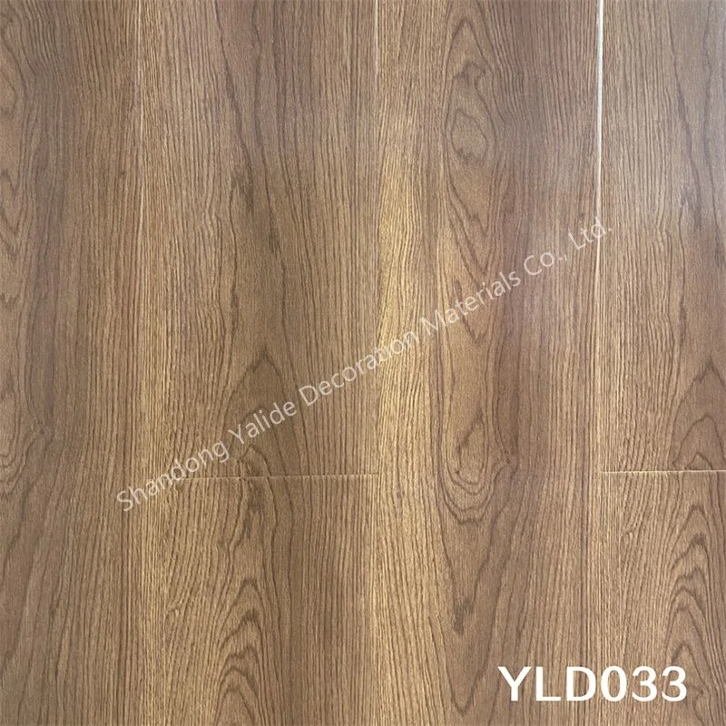 U/V Groove HDF AC4 Imported Paper Engineered MDF HDF Laminate/Laminated Flooring for Home Decoration