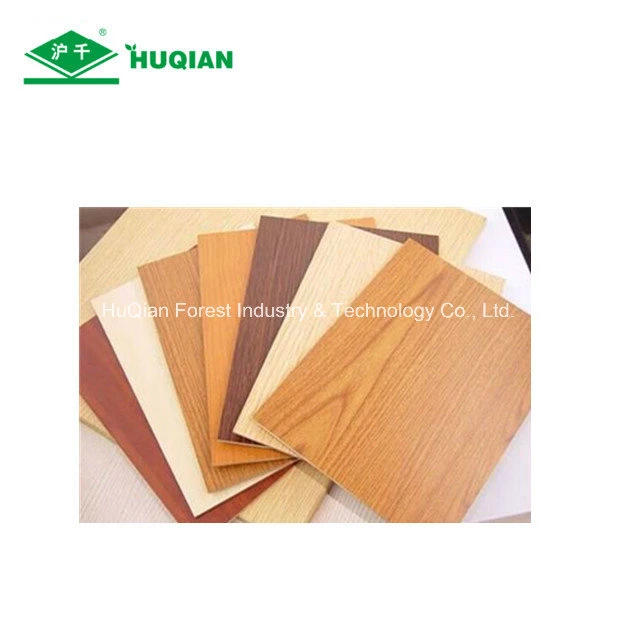 Furniture Grade Melamine Laminated HDF Board Fiberboard