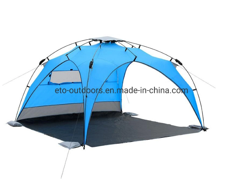 Ultra Light Automatic Beach Tent with Awning