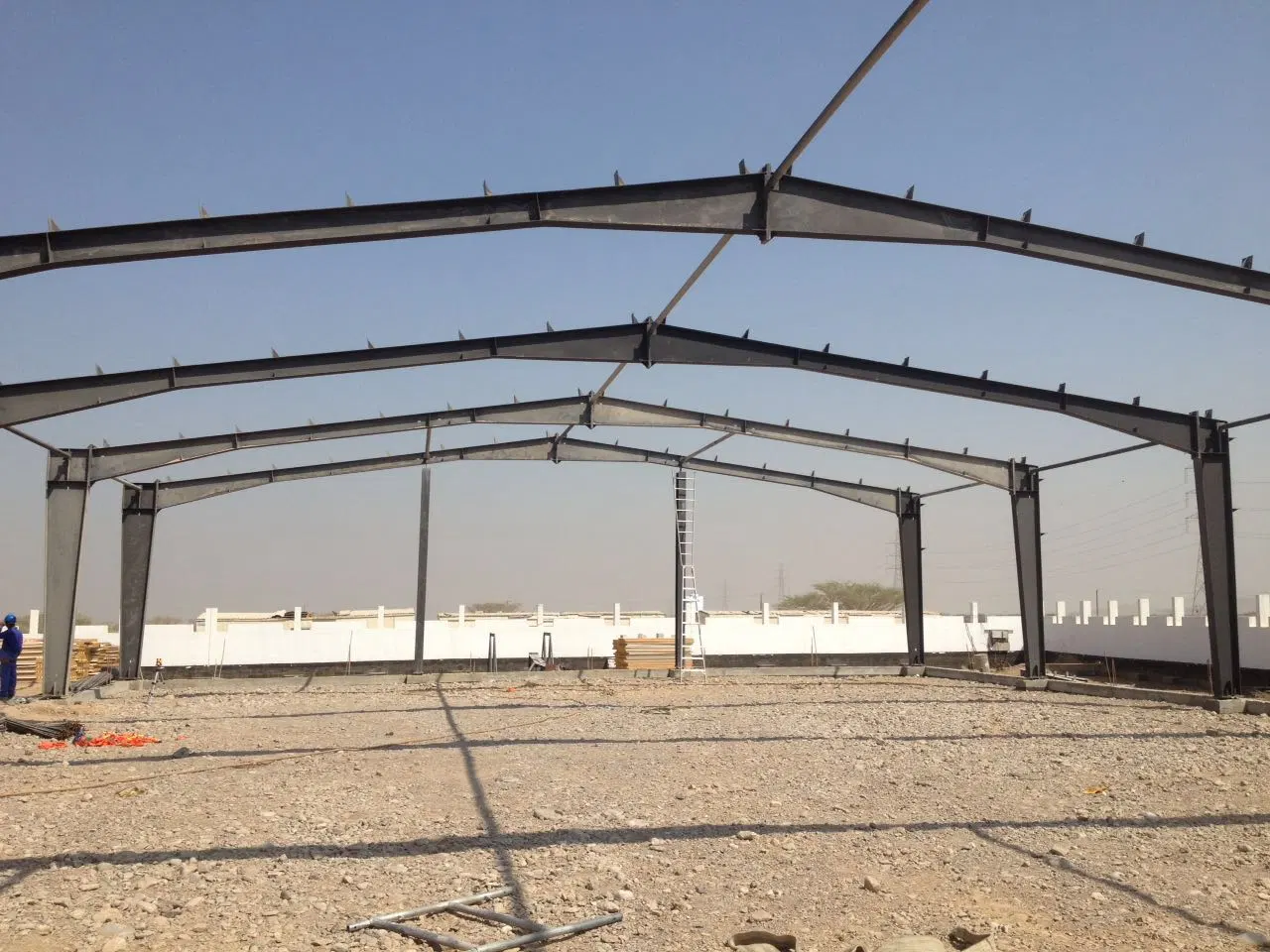 Billboard Steel Structure Design Prefab House for Sale (SD-600)