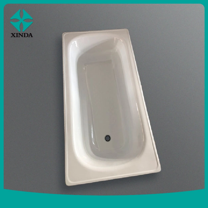 Enamel Steel Bath Tub Howering and Soakding Bathtub New Product