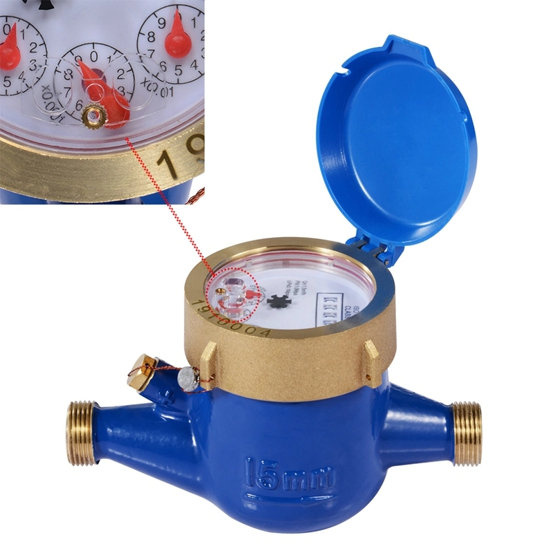 Multi jet en laiton Pre-Equipped Compteur d'eau de la Classe B Classe C// R160