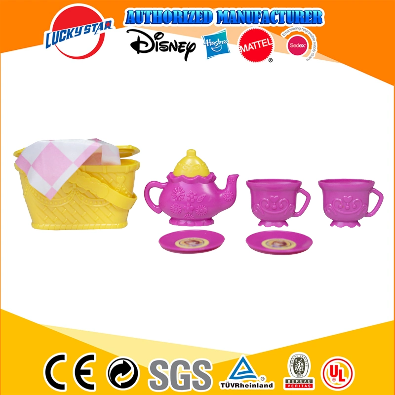 New Arrival Hot Selling Plastic Picnic Role Play Set Pretend Games Teapot Set Toy