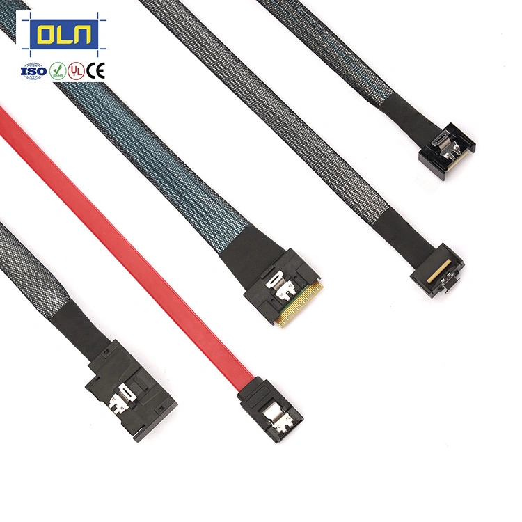 High quality/High cost performance  Serial SATA 4 Pin IDE to Dual of 12 Pin Automobile HD PCB Cable