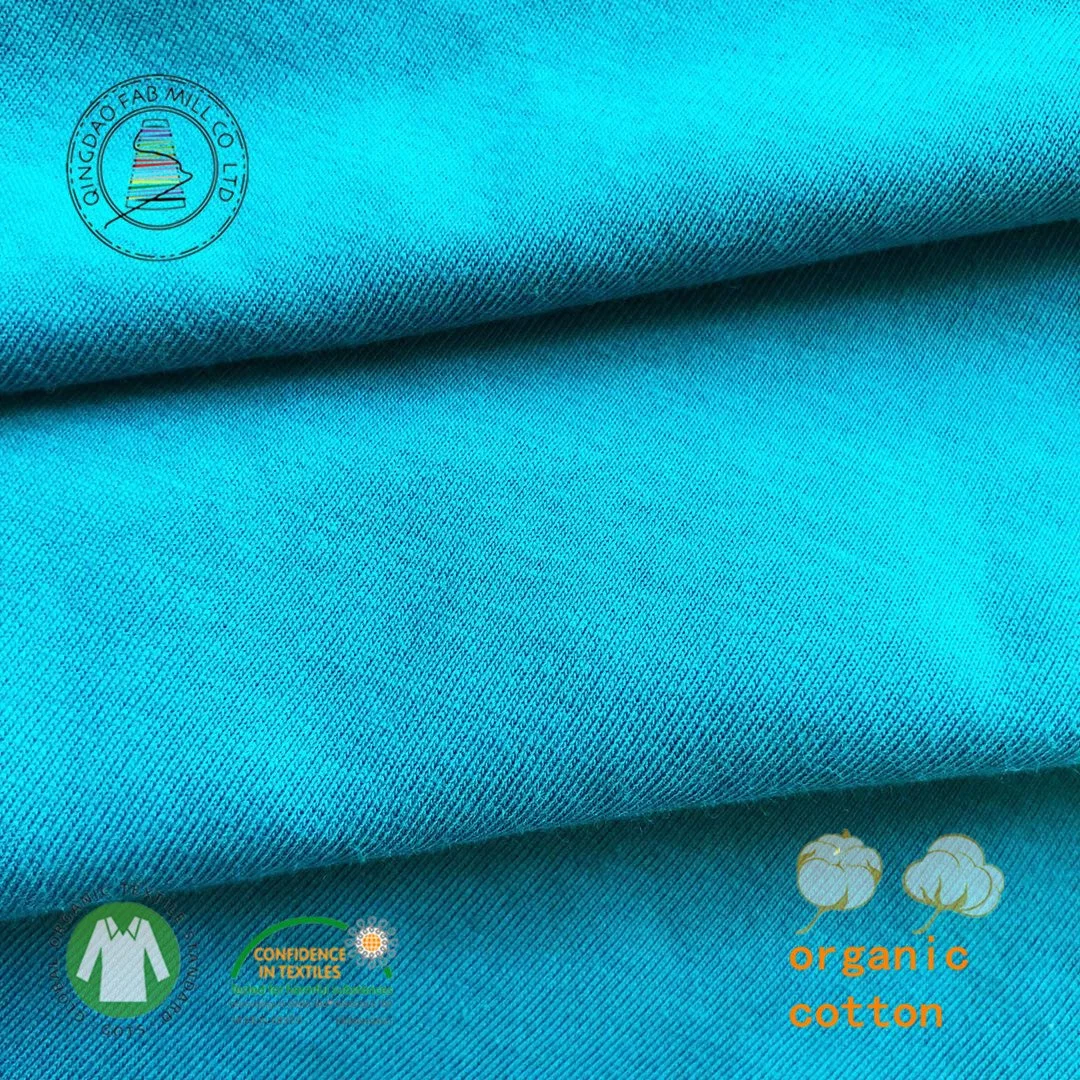 Algodão de alta qualidade/Spandex Tricot Jersey Fabric (QF16-2605-210GSM)