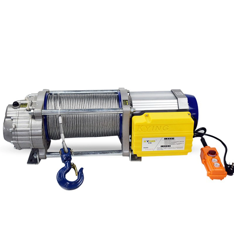 220V 2500kg 3000kg Heavy Duty de energía eléctrica Extractor de Cable cabrestante cuerda