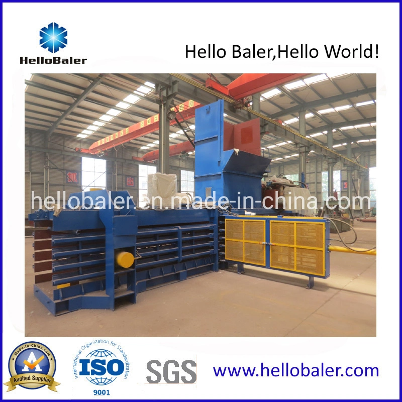 Hydraulic Automatic Horizontal Waste cartonBaler Machine with Conveyor