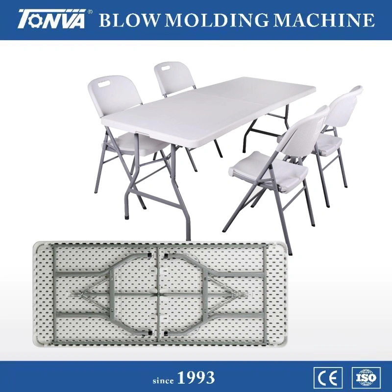 Plastic HDPE Folding Table Blow Mould Manufacturer