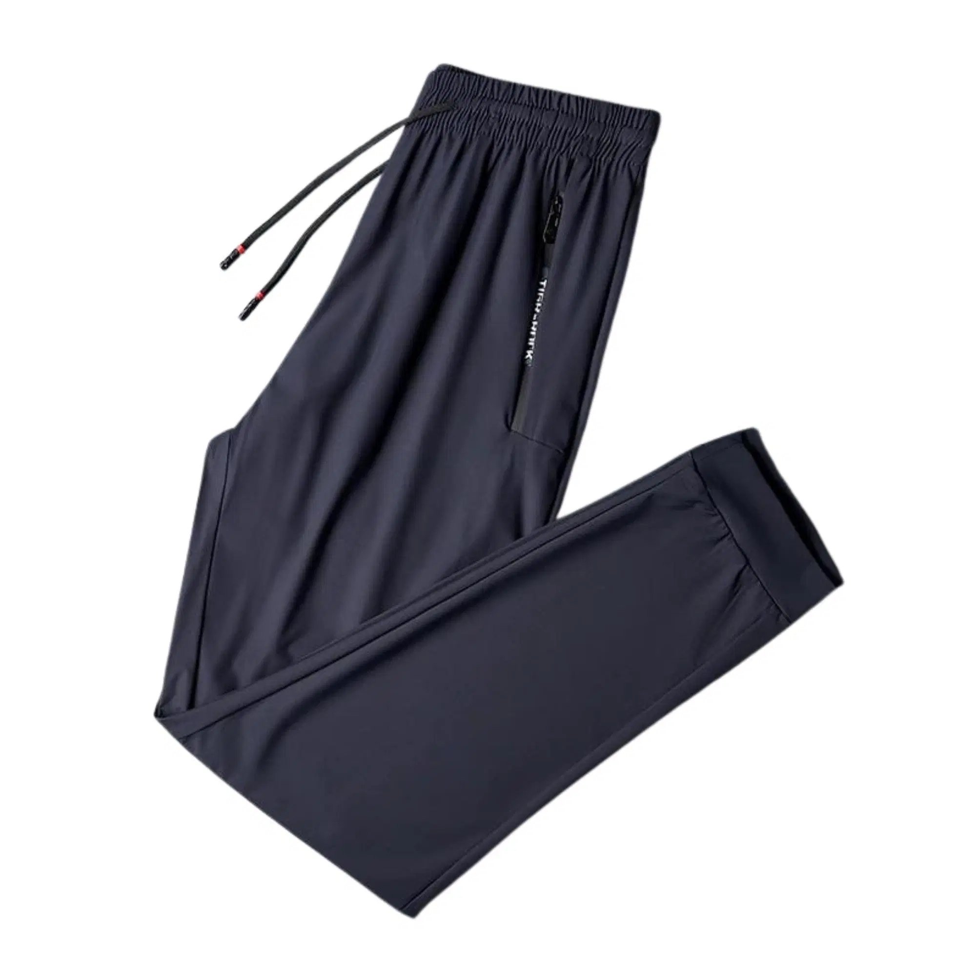 Ice Silk Quick Drying Pants Men's Large Thin Breathable High Stretch Casual Sports Pants