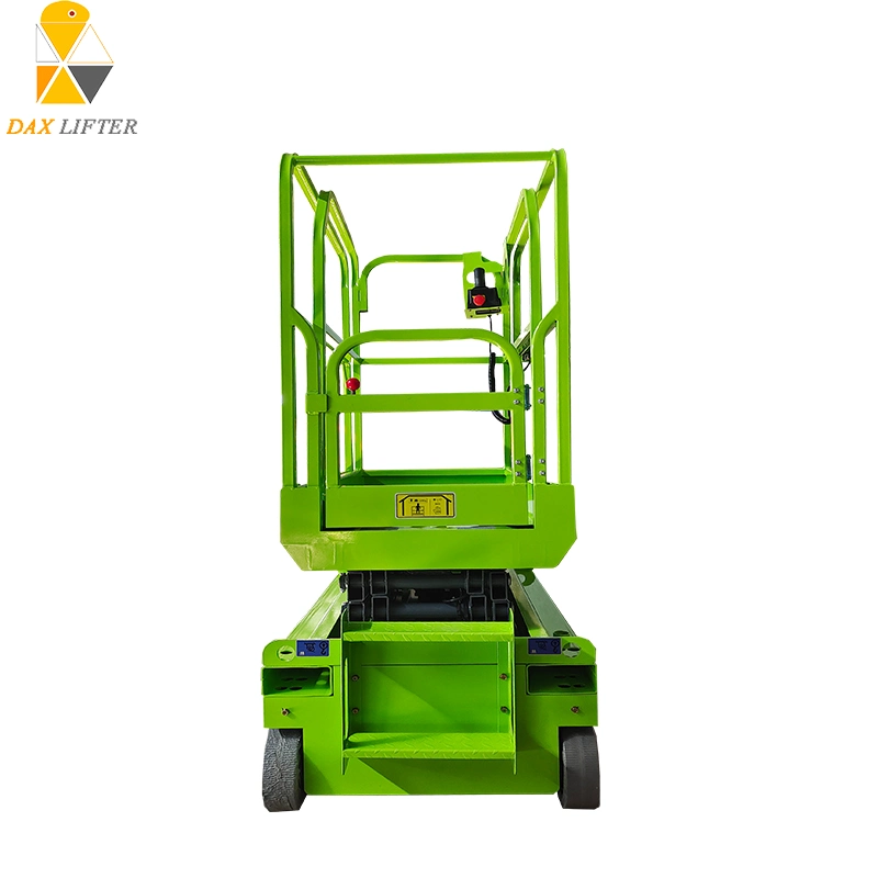 Indoor Outdoor Use Small Size Self Mobile Scissor Lift Platform