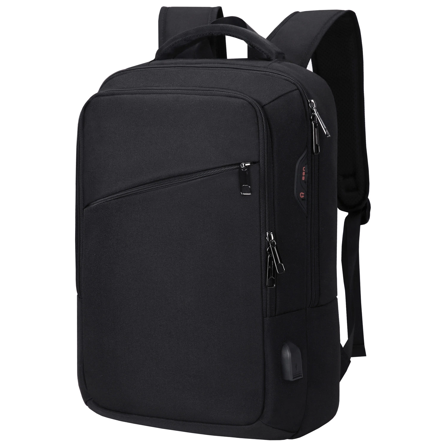 Sac antivol pour hommes Sac à dos pour ordinateur portable Sac à dos pour femmes grande capacité Sacs à bandoulière pour école d'étudiant, charge USB d'affaires