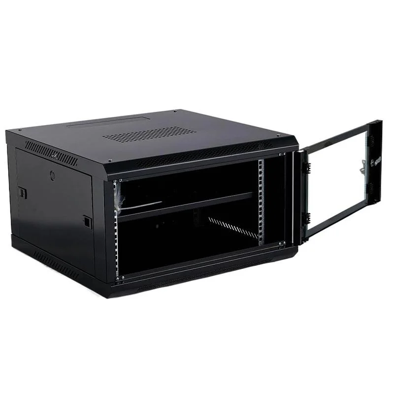 19 polegadas 4u vidro / porta de malha parede de montagem em rede Gabinete para Switches de rede