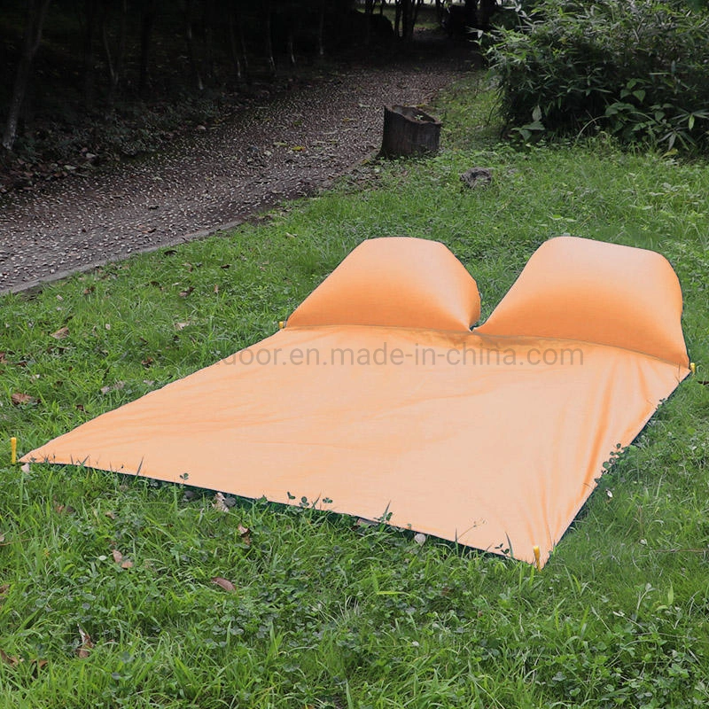 Camping Mat for Outdoor Sleeping Self Inflating Picnic Air Waterproof Mouth Folding Pillow Foot Inflatable