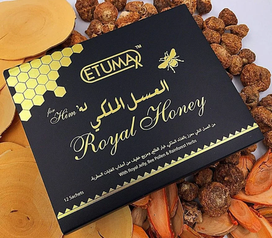 Royal Honey Enhance Enlarge Penis Sex Delay 12 Sachets for Man Honey