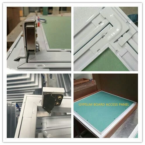 Building Materials with Moisture Resistant Gypsum Board Access Panel