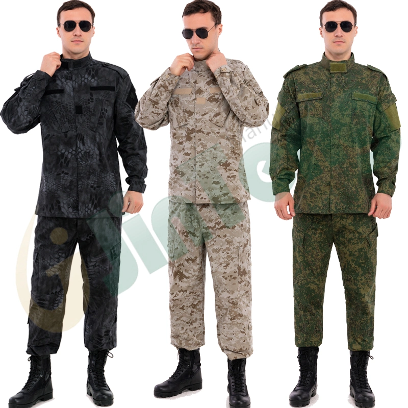 Jinteng Colorful Security Guard Combat Battle Military Style Tactical Acu Uniform for Army