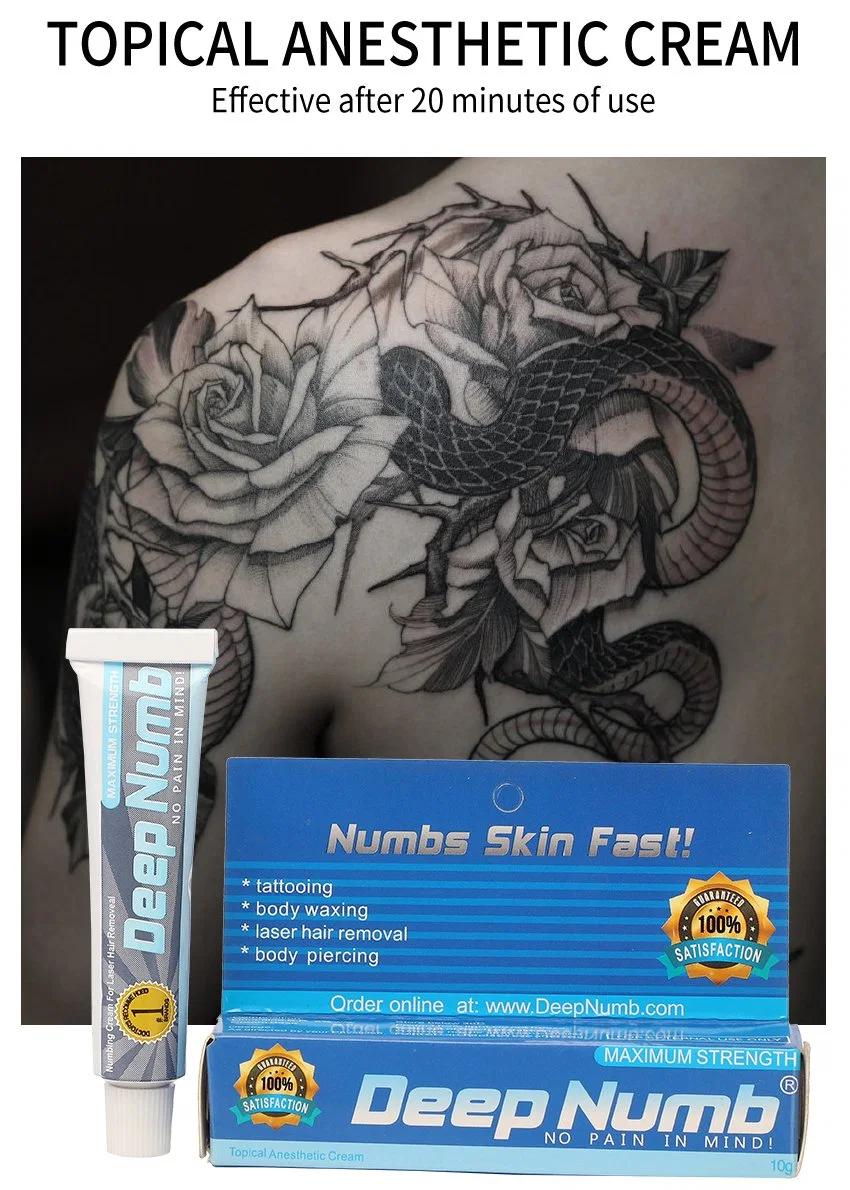 Deep Numb Tattoo Numbing Original Good Quality Permanent Makeup Anesthetic Cream Gel Wholesale Price