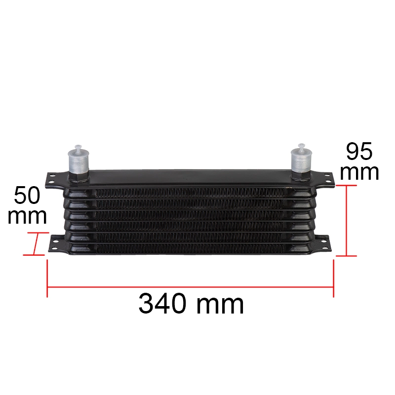 Universal Oil Cooler 7/13/15 Rows 10an 10an Universal Engine Transmission Oil Cooler Kit Japanese Trust Type Black